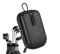 Étui de course coque en fonte, coque dure avec fermeture éclair magnétique - Carabiner amovible, sac de transport étanche pour contenir la plupart des conteneurs