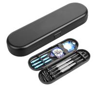 Étui de fléchettes fin - Custodia Tascabile Per Freccette, Scatola Protettiva in Policarbonato Per Alette E Astine, Organizer Leggero Per Tornei E Bar | Capacité 3 Dardi