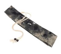 Étui de Flûte Chinoise Portable, Rangement Léger, Protection Instrument | Tissu Imprimé, Doublure en Flanelle, Design Lavable, Voyage et École, Style Encre Lavée