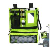 Étui de golf - Étui de golf pour objets de valeur de golf, étui de golf | sac organisateur pour étui de golf, étui pliant, étui de golf multipoches, vert, Fare riferimento alla descrizione, Se référer