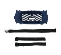 Étui de haut-parleur portable en silicone pour JBL Charge 6, idéal pour les amateurs de voyage (bleu)