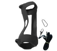 Étui de haut-parleur portable, manchon de protection, bandoulière, mousqueton, taille environ 8,5 x 3 x 3 cm, idéal pour le rangement en extérieur, chariot de golf, vélo et voyage. Poids : environ 165