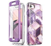 Etui de la serie I-Blason Cosmo pour iPhone SE 2022 (3e generation) / iPhone SE 2020 (2e generation) / iPhone 7 / iPhone 8 Elegant tampon de prot