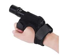 Étui de Lampe de Poche, Sacoche Torche Portable Mains Libres Étui de Lampe de Poche sur Poignet Bras Support de Lampe de Plongée sous-Marine pour Pêche Plongée Chasse