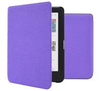 Étui de liseuse portefeuille Canvas Sleepcover Kobo Clara Colour / Clara BW / Tolino Shine 5 / Shine Color Violet imoshion
