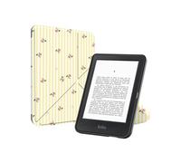 imoshion imoshion Étui de liseuse portefeuille design Pliable pour Kobo Clara Colour / BW Garden Stripes Multicolore