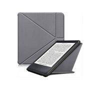 Etui de liseuse portefeuille Pliable pour Kobo Libra 2 / Tolino Vision 6 - Gris