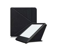 Etui de liseuse portefeuille Pliable pour Kobo Libra 2 / Tolino Vision 6 - Noir