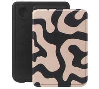 Etui de liseuse portefeuille Vivid pour Kobo Clara Colour / Clara BW - Art Wave Black