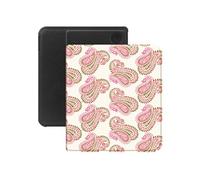 Selencia Selencia Étui de liseuse portefeuille Vivid pour Kobo Libra Colour / Libra 2 Paisley Blush Multicolore