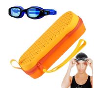 Étui de lunettes de natation étanche avec trou de drainage | Étui à lunettes de soleil pour un usage quotidien des hommes, des femmes, à la piscine, à la plongée