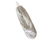 Étui de maquillage robuste en satin pour chaussures de ballet - Intérieur spacieux - Accessoires de bijoux pour femme - Organisateurs de maquillage spacieux pour voyage, b, Taille unique