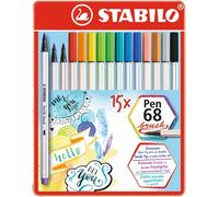 Étui de Métal Stab. Pen 68 Brush Faserm