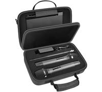 Étui de microphone sans fil pour JBL, Tonor, Shure et Bietrun, deux systèmes, mousse DIY, convient pour différentes tailles de microphone