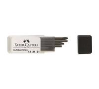 Faber-Castell Mines pour compas 123121 – Graphite – 6 mines