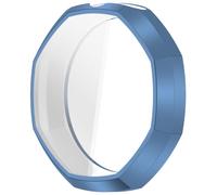 Étui de montre intelligente à usage quotidien, 47,4 x 46,2 mm, coque transparente avec cadre en TPU et accès à la charge pour une utilisation routinière, coque pare-chocs en TPU, protection d'écran