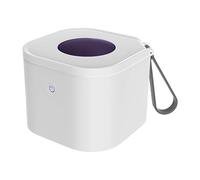 Étui de nettoyage pour dispositif de retenue, boîte de retenue UVC, récipient pour protège-dents au design compact, rangement pour bretelles et sucettes pour salle de bain pendant la nuit, accessoire