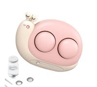 Étui de nettoyage pour objectifs, 2 en 1 ultrasons haute fréquence électrique | Boîte de rangement portable souple pour les voyages et la maison, rose, Refer to description, Unisexe