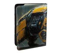 Étui de passeport blindé mécanique imprimé renard, étui de voyage en cuir synthétique pour homme et femme, 16,5 cm