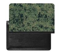 Étui de passeport de voyage pour homme et femme avec blocage RFID, flamants roses et ananas, Green Army Digital Camouflage, Taille unique