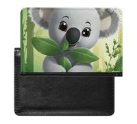 Étui de passeport de voyage pour homme et femme avec blocage RFID, flamants roses et ananas, koala, Taille unique