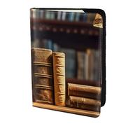 Étui de passeport en cuir avec impression écologique en cuir véritable