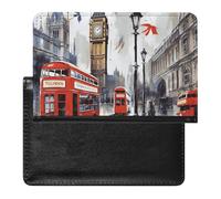 Étui de passeport en cuir avec motif tigre et pattes de tigre - Pour homme et femme, london, Taille unique