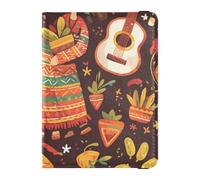 Étui de passeport en cuir imperméable avec éléments bohèmes pour les voyages, les vaccins, les femmes, ultra fin