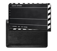 Étui de passeport en cuir noir classique pour passeport - Pour homme et femme, CLASSIC MOVIE CLASSIC NOIR, Taille unique