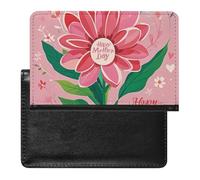 Étui de passeport en cuir pour passeport La sorcière des ténèbres - Étui de voyage essentiel pour homme et femme, Happy Mother Day, Taille unique