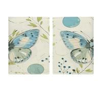 Étui de passeport en cuir synthétique ultra fin avec cercles et pois verts - Organiseur de documents de voyage compact de qualité supérieure - Housse de protection pour passeport international