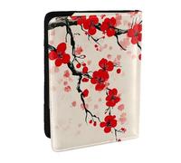 Étui de passeport imprimé « The Butterfly is in Full Bloom » - En cuir synthétique - Pour homme et femme - 16,5 cm, Noir , Taille unique