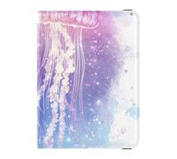 Étui de passeport personnalisable en cuir avec motif gélatine et mystère - Étanche, mignon mer fishjellies mystery dreamy, 1 size