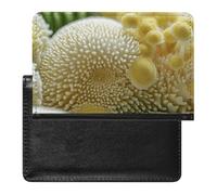 Étui de passeport pour passeport de voyage pour homme et femme avec blocage RFID, accessoire de voyage, Bourgeons de champignons, Taille unique