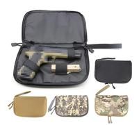Étui de pistolet tactique universel, protection rembourrée antichoc avec porte-chargeur pour holster de pistolet G17 G19 M9 Black