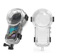 Étui de plongée étanche 60 m pour Insta360 X5, boîtier de plongée sous-marine, étui de protection invisible avec adaptateur de montage accessoires pour caméra de sport X5