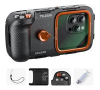 Étui de plongée pour smartphone Telesin avec boutons et pompe à vide | ✅ Livraison gratuite à partir de 100 €