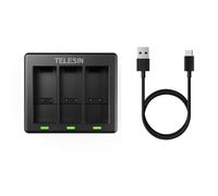 Étui de plongée TELESIN pour GoPro 10 9/batterie Rechargeable/chargeur de Batteries intelligent pour GoPro Hero 10 9- 1 Charger-E