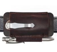 Étui De Poche Edc En Cuir Multi-Outils,Petit Étui Pour Couteau Utilitaire,Coups De Pied/Herbes Renforcé,Mini Couteau,Lampe De Poche.[Z74]