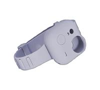 Étui de poignet en silicone parfaitement ajusté pour caméras d'action, entièrement fonctionnel, bracelet résistant aux chocs et aux rayures, sangle de voyage