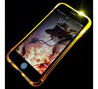 Étui de Portable LED Lumière Double Appel pour Téléphone LeEco Le 2 Or Bumper