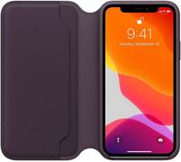 Étui De Portefeuille En Cuir Genuine Apple iPhone 11 Pro - Aubergine (Violet)