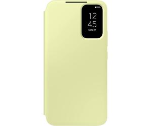 Étui De Portefeuille Smart View Officiel Samsung Galaxy A34 - Citron (Vert)