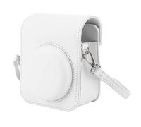 Étui de pour Appareil Photo instantané Mini 12, Protège-Objectif en Cuir PU avec Poche et Bandoulière Réglable, Housse de étanche pour Objectif D'appar