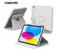 Étui de protection 360° rotatif compatible avec A16 Air 11 13 M3 2025, Mini 7 A17Pro 2024, Air 11 13 M2 2024, Pro 11 13 M4 2024, Pro 11, Pro 12.9, Air 5 4 10.9 10e génération, 7/8/9, Mini 6, Pad SE 11