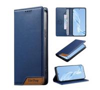 Étui De Protection À Rabat, Étui De Téléphone À Insertion De Carte,Bleu,pour Redmi K70E 5G/POCO X6 Pro 5G