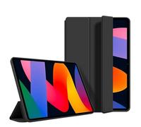 Étui de protection à rabat pour tablette Xiaomi Redmi Pad SE 11" avec fonction support - Fin et léger - Smart Cover - Noir