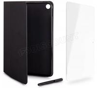 Étui de protection à rabat Urban Factory Greenee pour Galaxy Tab A9 8,7" + 1x protection verre trempé + 1x stylet (Noir)