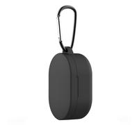 Étui de protection Anti-chute pour écouteurs sans fil Bluetooth, housse de rangement avec mousqueton pour Redmi AirDots 3-Noir