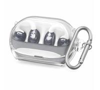 Étui de Protection avec Mousqueton pour Boîte de Charge JBL Soundgear Clips | Antichoc et Résistant aux Rayures | Coque Rigide avec Anneau Porte-Clés